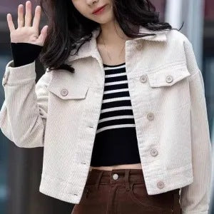 Damen Kordjacke Modern Eveloria