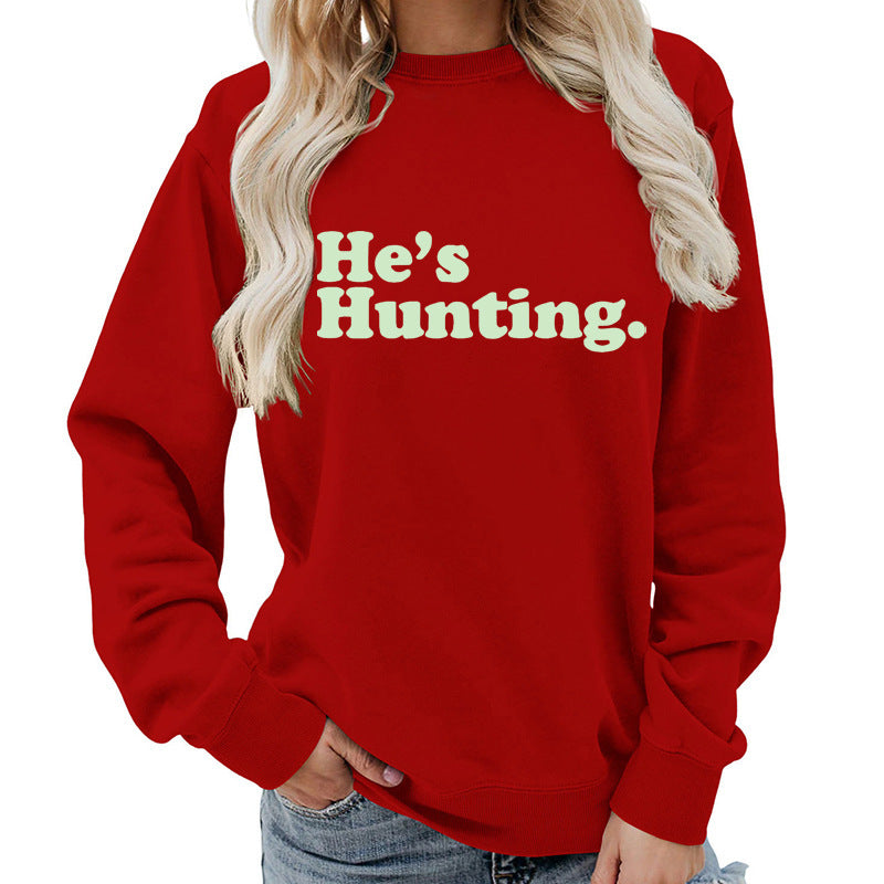 Damen Sweatshirt Lässiger Schnitt Moderner Schriftzug Grau Eveloria