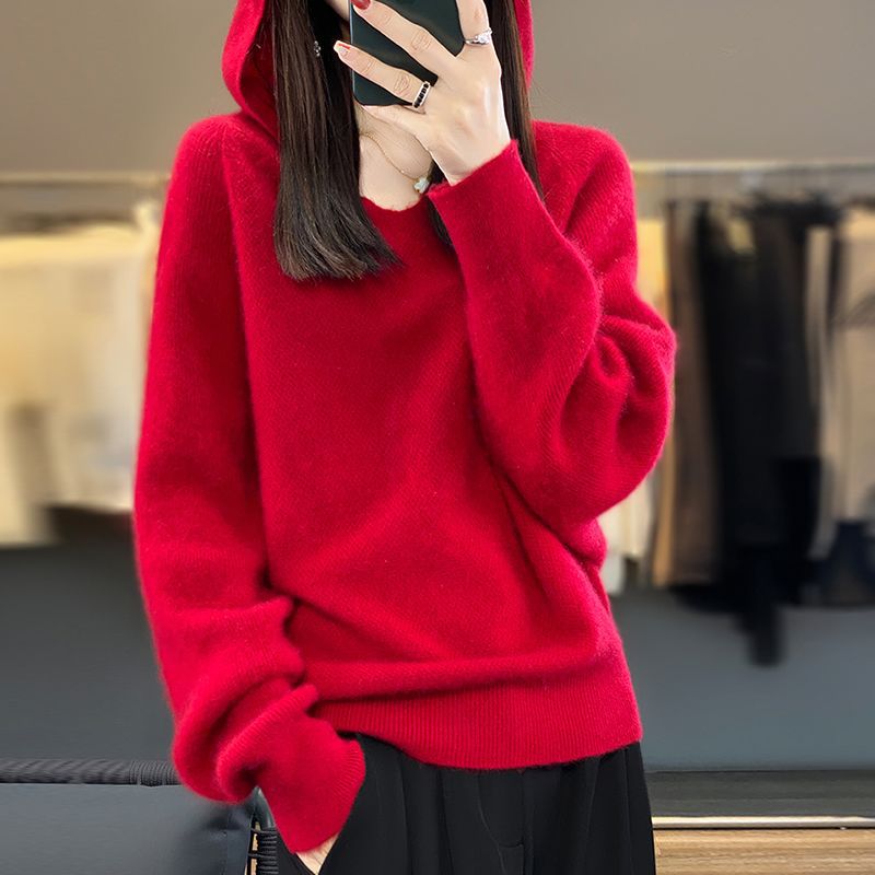 Damen Pullover V-Ausschnitt Weich Eveloria