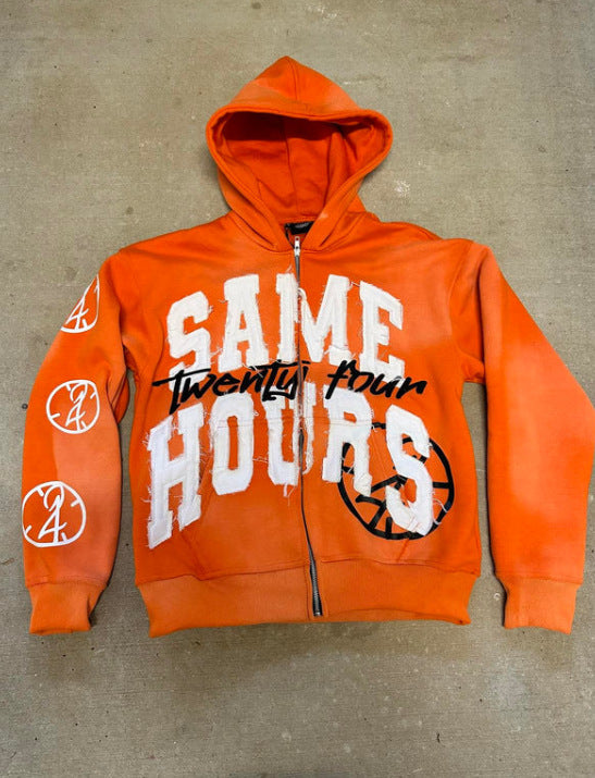 Damen Kapuzenpullover Bequem Auffälliger Schriftzug Eveloria