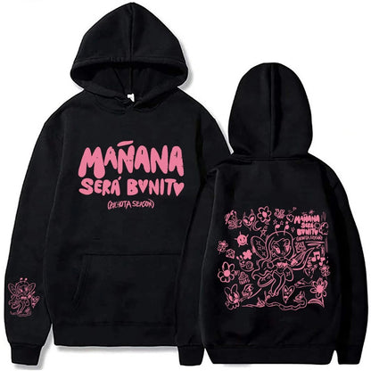 Damen Hoodie Kreativer Druck Kängurutasche Grau - Eveloria
