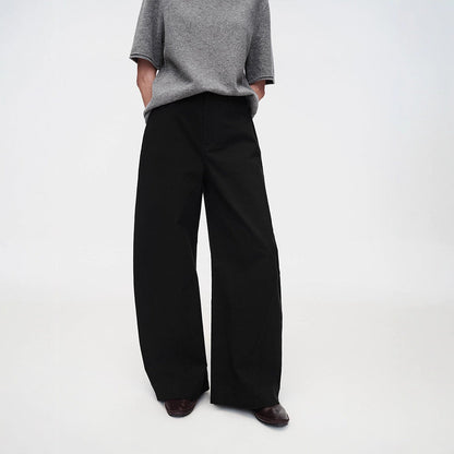 Damen High-Waist-Hose Weit Eveloria