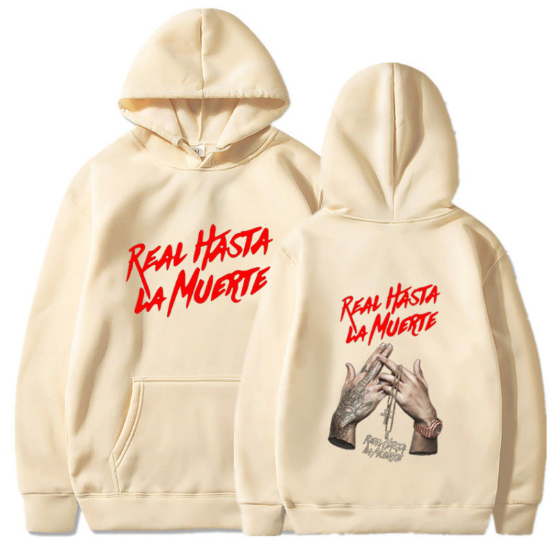 Damen Kapuzensweater Urbaner Stil mit Schriftzug