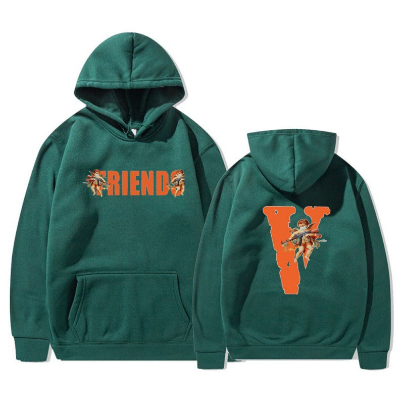 Damen Kapuzensweater mit Aufdruck