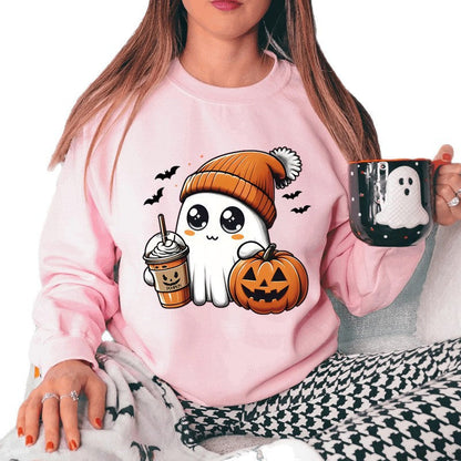 Damen Sweatshirt Halloween Grafikdesign Eveloria