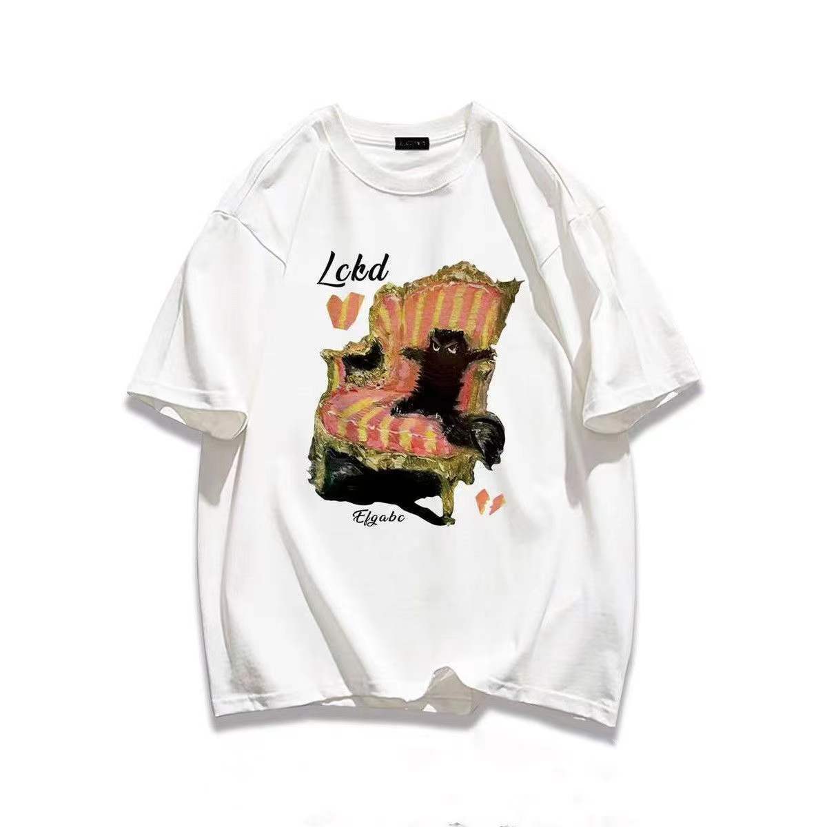 Damen Sweatshirt Katzendesign Humor Eveloria