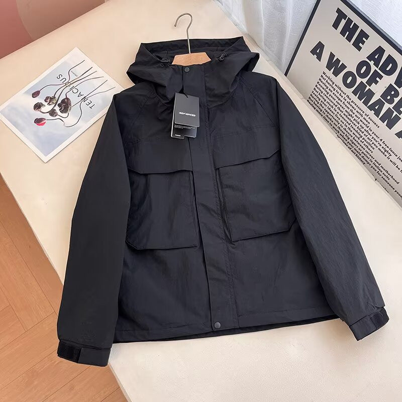 Damen Outdoor-Jacke Wasserdicht mit Taschen Eveloria