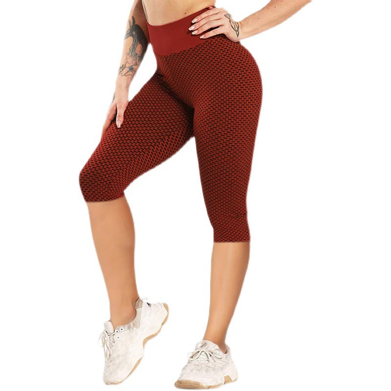 Damen Sportleggings Hochgeschnitten Nahtdesign Eveloria