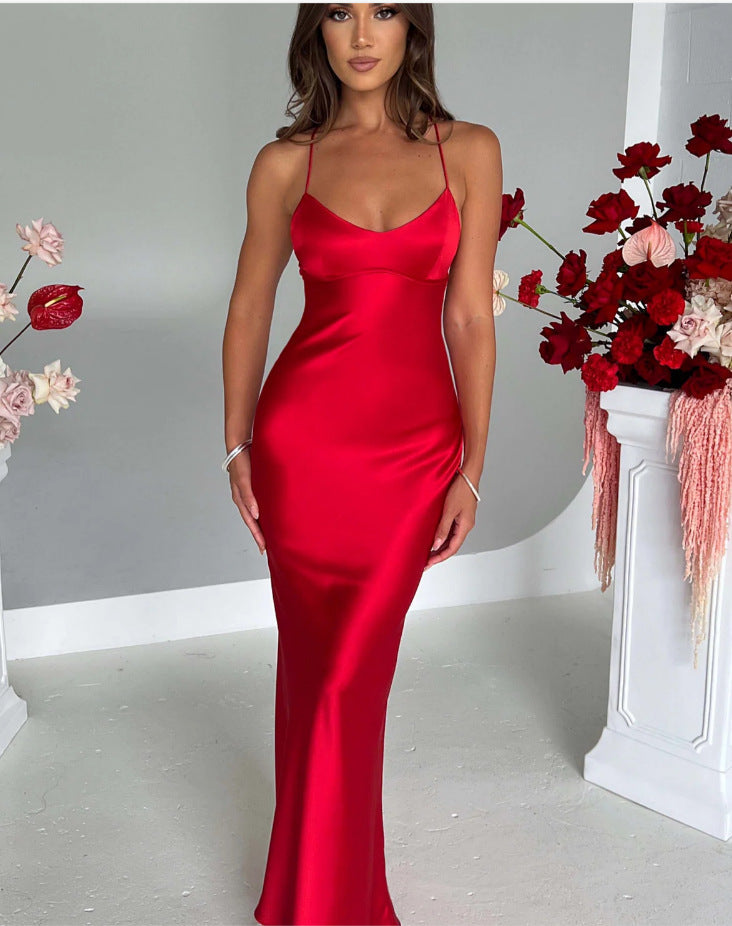 Damen Trägerloses Kleid Slim Fit Eveloria