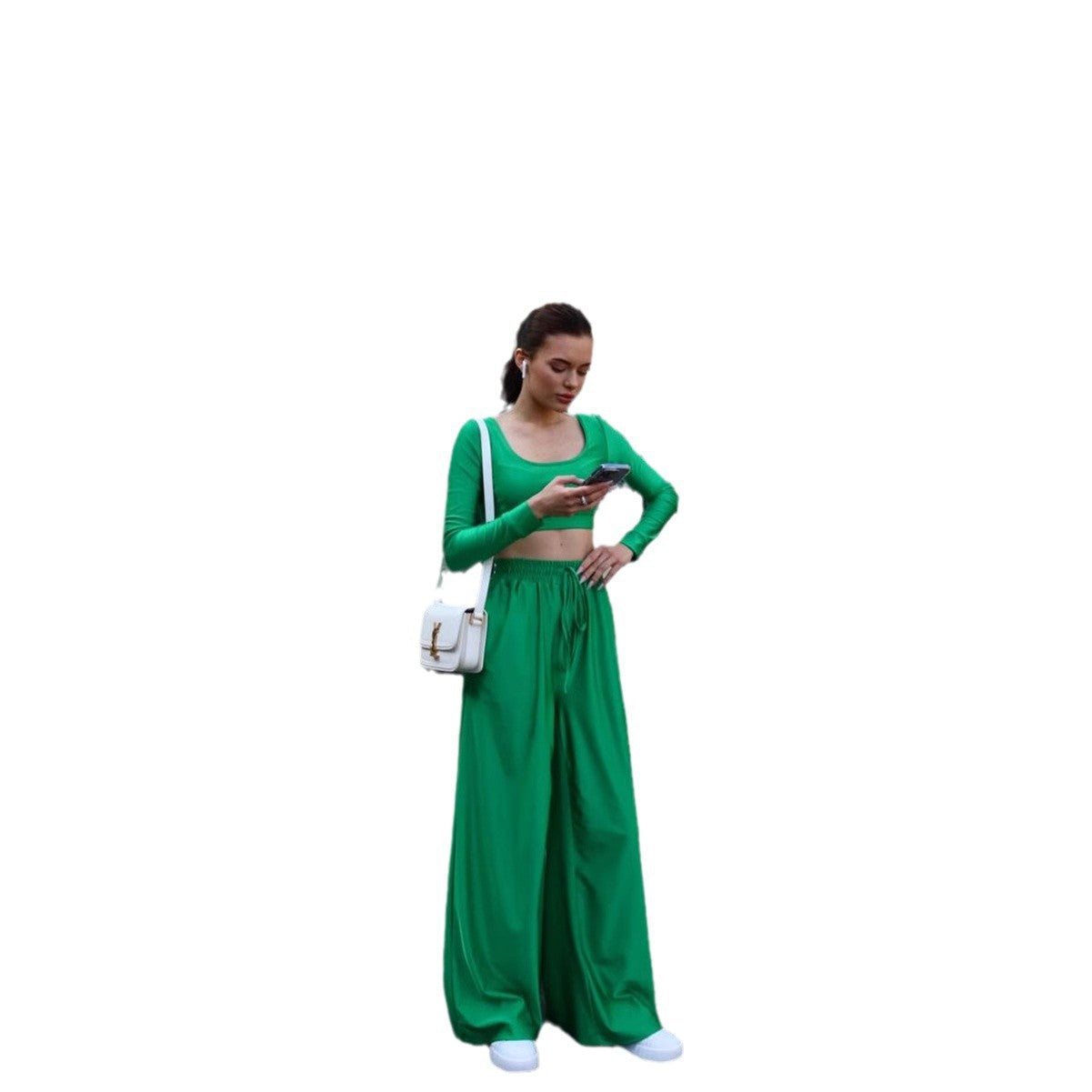Damen Lounge-Set Weites Oberteil Lässige Hose Eveloria