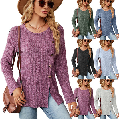 Damen Strickoberteil Langärmlig Eveloria - Eveloria
