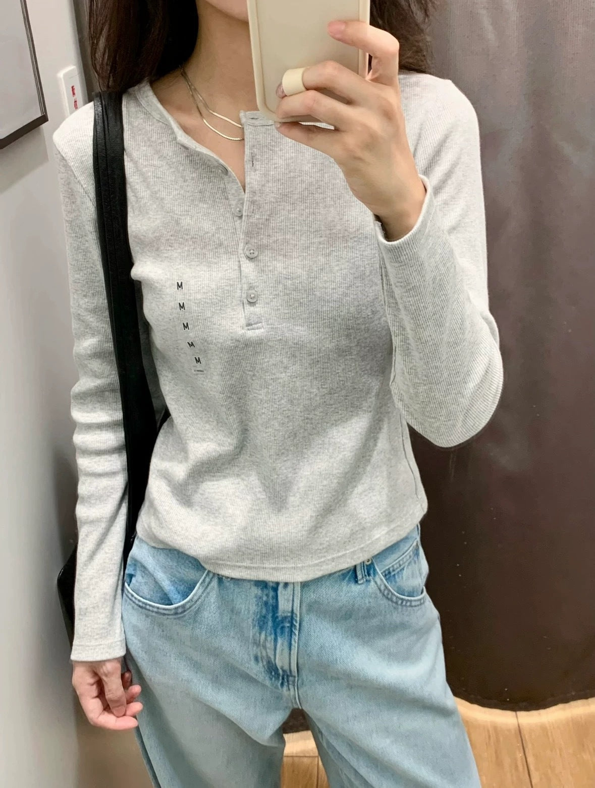Damen Langarmshirt aus Baumwolle Eveloria