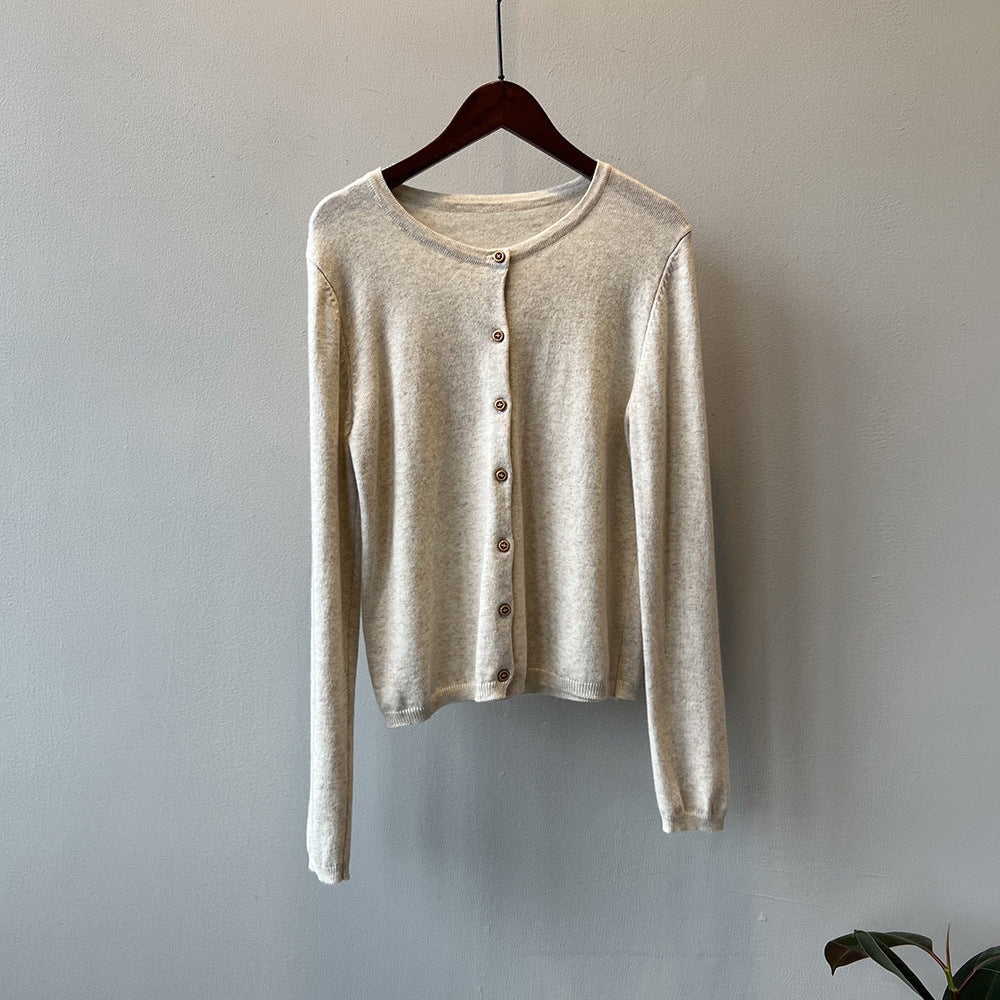 Damen Langarmshirt Maritimes Streifenmuster Baumwolle Weiß