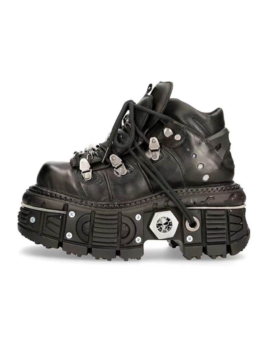 Damen High- Stiefel Robuste Gummisohle Eveloria