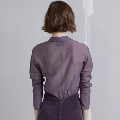Damen Bluse Transparent Eveloria