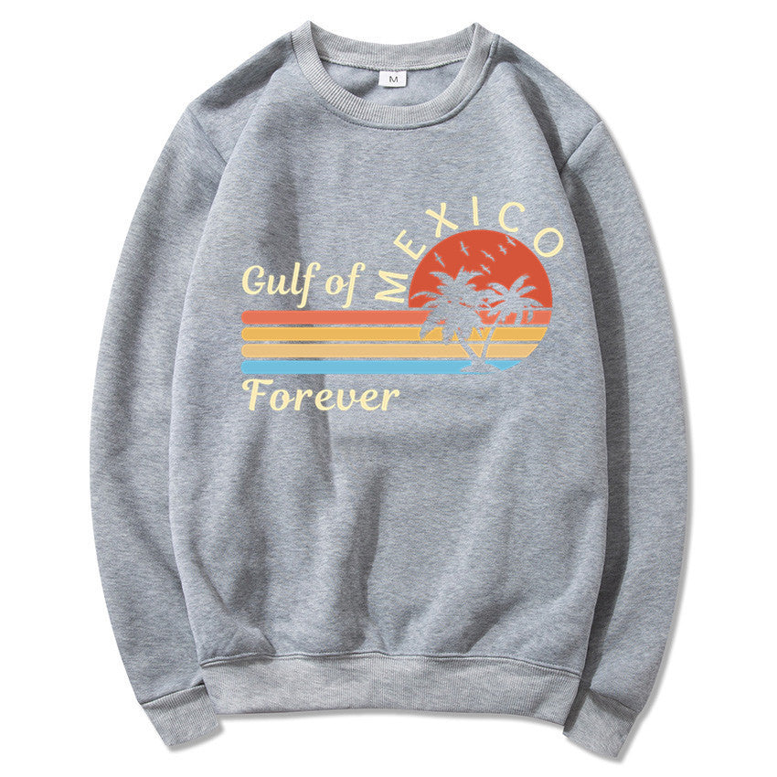 Damen Sweatshirt Tropisches Grafikdesign Modern Aufdruck