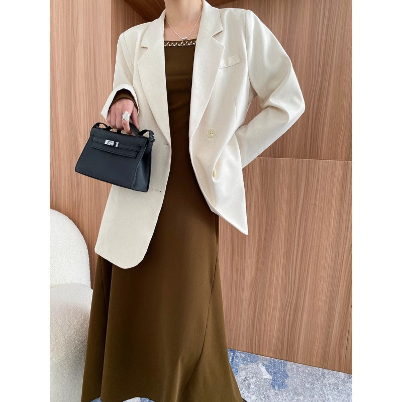 Damen Blazer Oversized Stil Elegant Eveloria