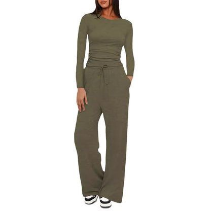 Damen Lounge-Set Langarm Eveloria