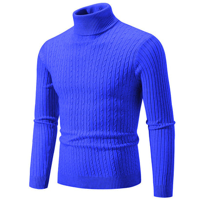 Herren Rollkragenpullover Strickqualität Eveloria