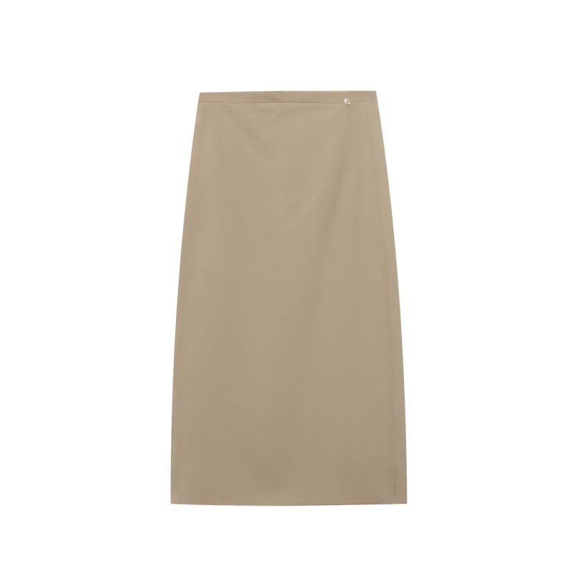 Damen Midirock Slim Fit Hochwertig Eveloria