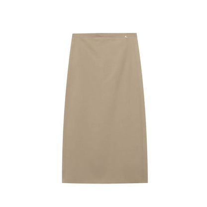 Damen Midirock Slim Fit Hochwertig Eveloria