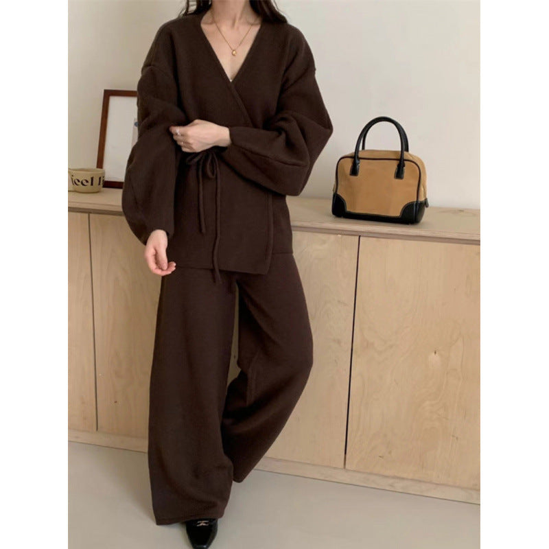 Damen Wickelkarte Weites Design Gürtel Eveloria
