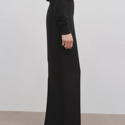 Damen Maxikleid Elegant Fließender Schnitt Eveloria