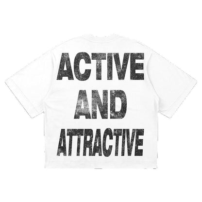 Damen Oversized T-Shirt Sportmotiv Eveloria