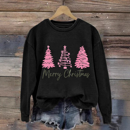 Damen Weihnachtssweatshirt Festlich Gemütlich Rot Eveloria