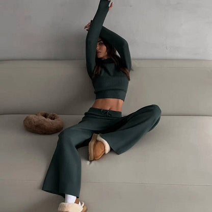 Damen Strick-Loungewear-Set Eveloria Komfort