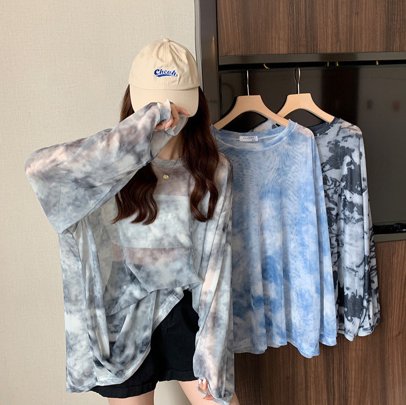 Damen Oversized-Shirt Modernes Muster Eveloria - Eveloria
