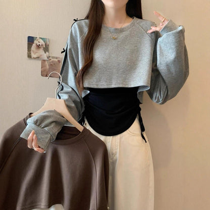 Damen Sweatshirt Modisch Eveloria