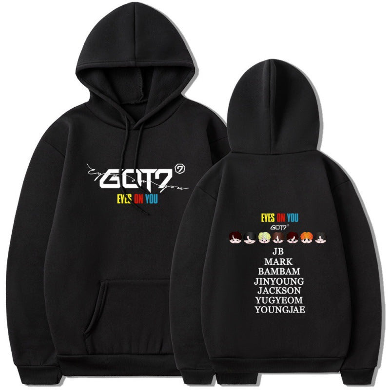 Damen Kapuzensweater GOT7 Design Bequem