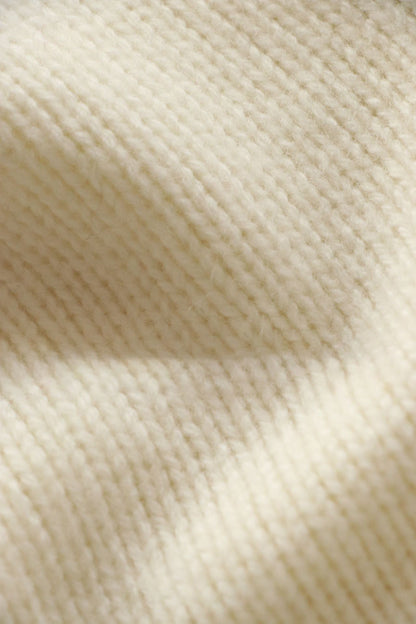 Damen Strickpullover Langärmlig Höher Kragen Eveloria