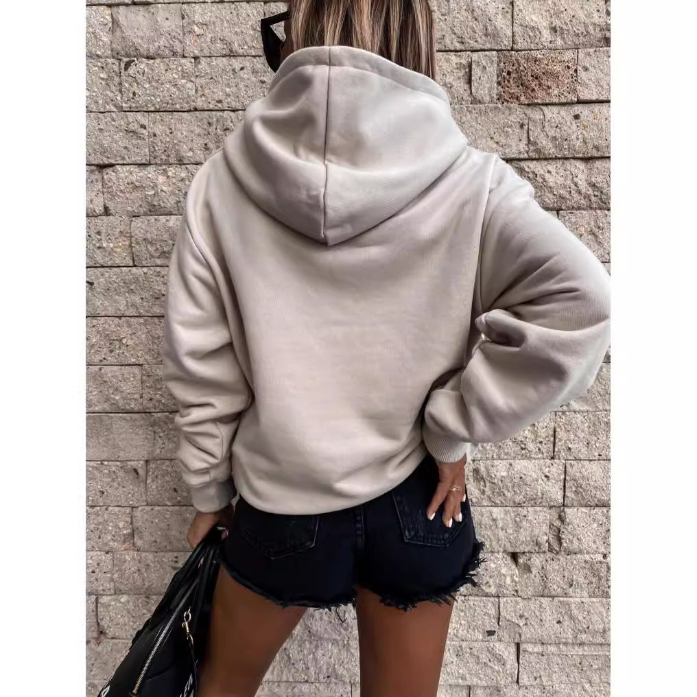 Damen Kapuzenpulli Weich Eveloria
