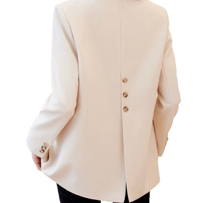 Damen Blazer Strukturiert Zeitlose Details Eveloria