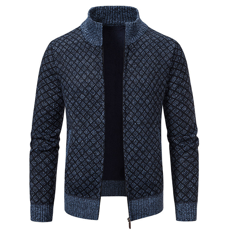 Herren Strickblazer Strukturiertes Muster Eveloria