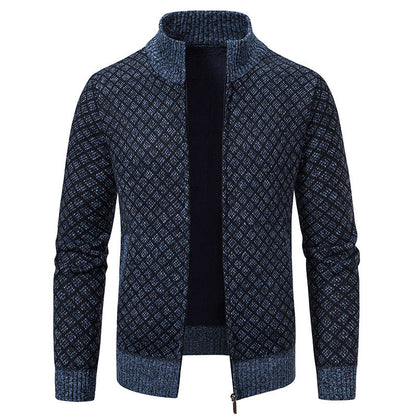 Herren Strickblazer Strukturiertes Muster Eveloria