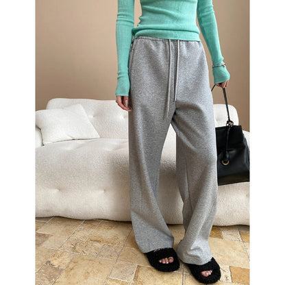 Damen Off-Shoulder Pullover Set mit weiter Hose Eveloria - Eveloria