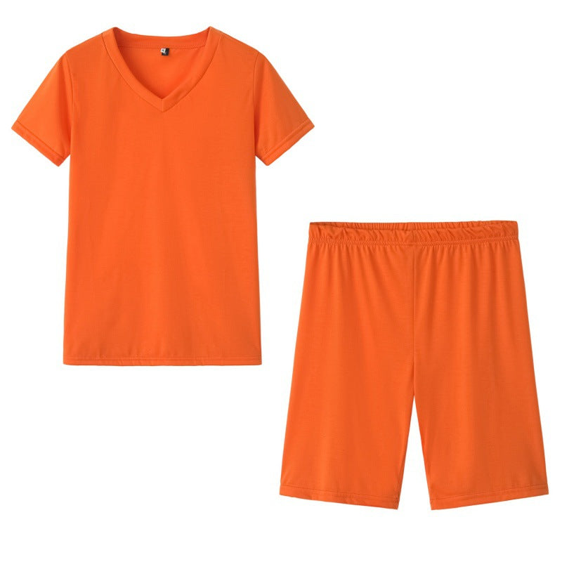 Damen Sportbekleidung Set V-Ausschnitt Elastisch Grau Eveloria