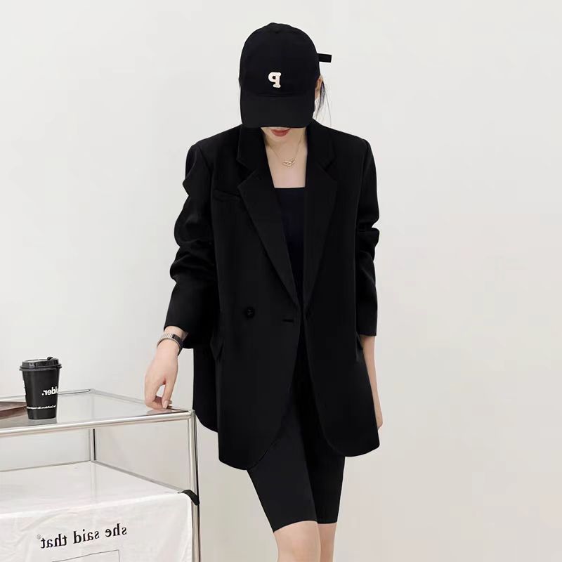 Damen Oversized Blazer Strukturiert Eveloria