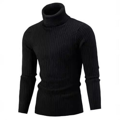 Herren Rollkragenpullover Strickqualität Eveloria