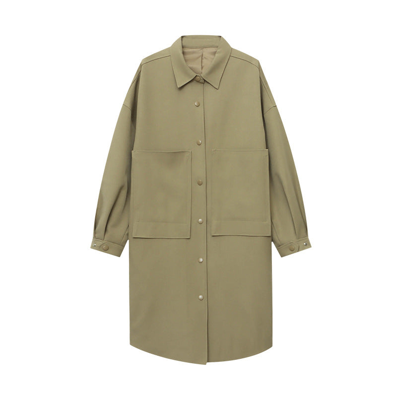 Damen Oversized-Jacke Modischer Schnitt Eveloria