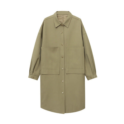 Damen Oversized-Jacke Modischer Schnitt Eveloria