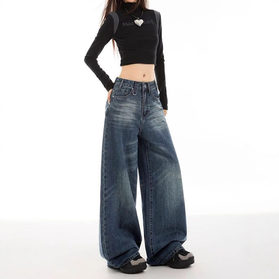 Damen Jeans Used Look Eveloria