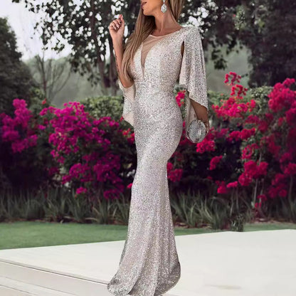 Damen Abendkleid Eveloria Glitter - Eveloria