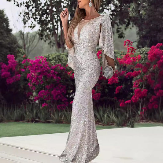 Damen Abendkleid Eveloria Glitter - Eveloria