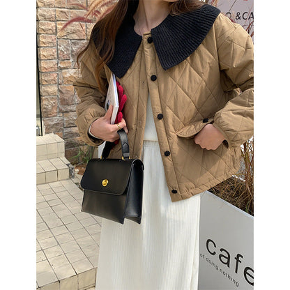 Damen Übergangsjacke Gesteppt Mit Taschen Eveloria - Eveloria