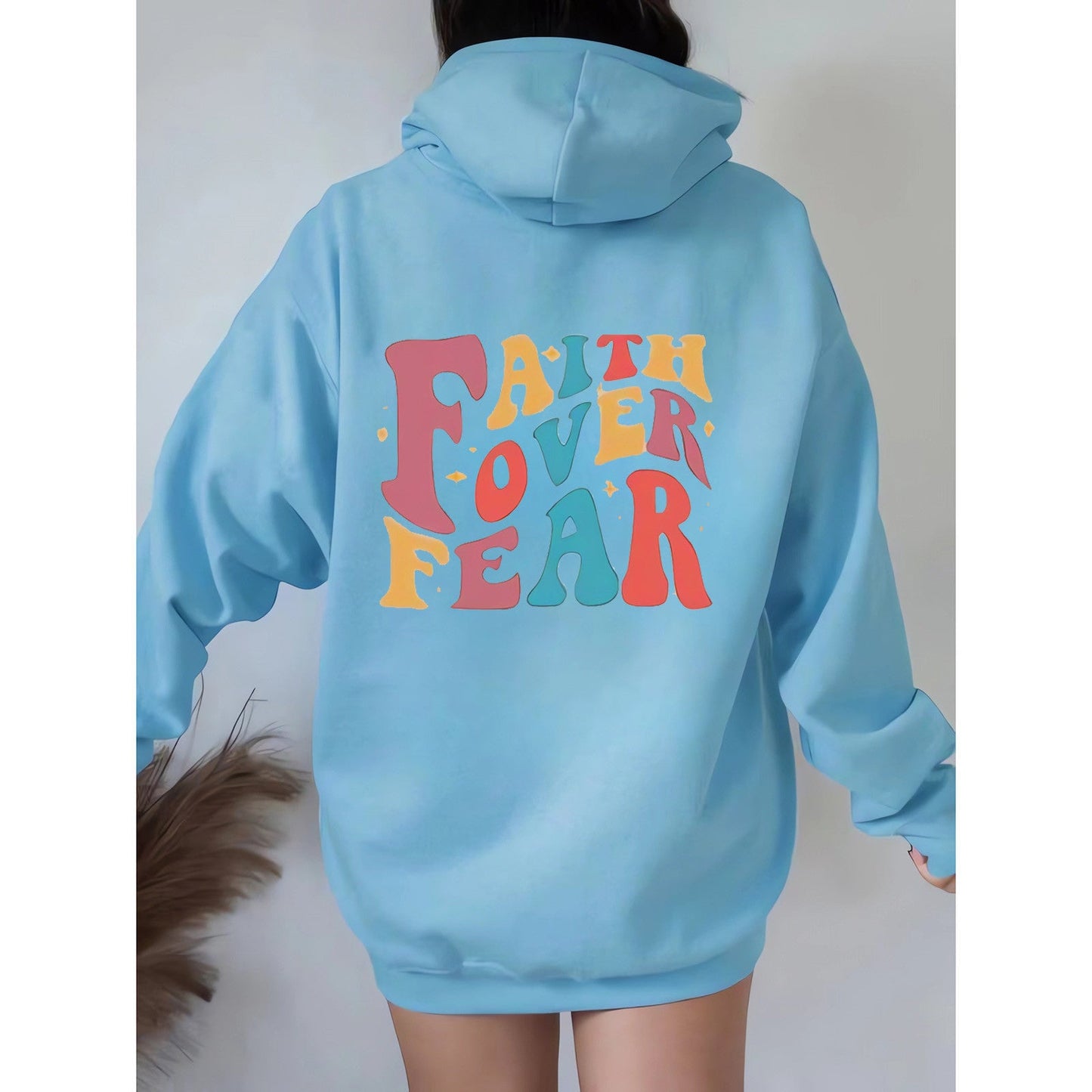 Damen Hoodie Eveloria Grafik Druck