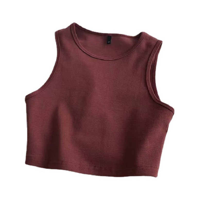 Damen Crop- Atmungsaktives Material Figurbetont